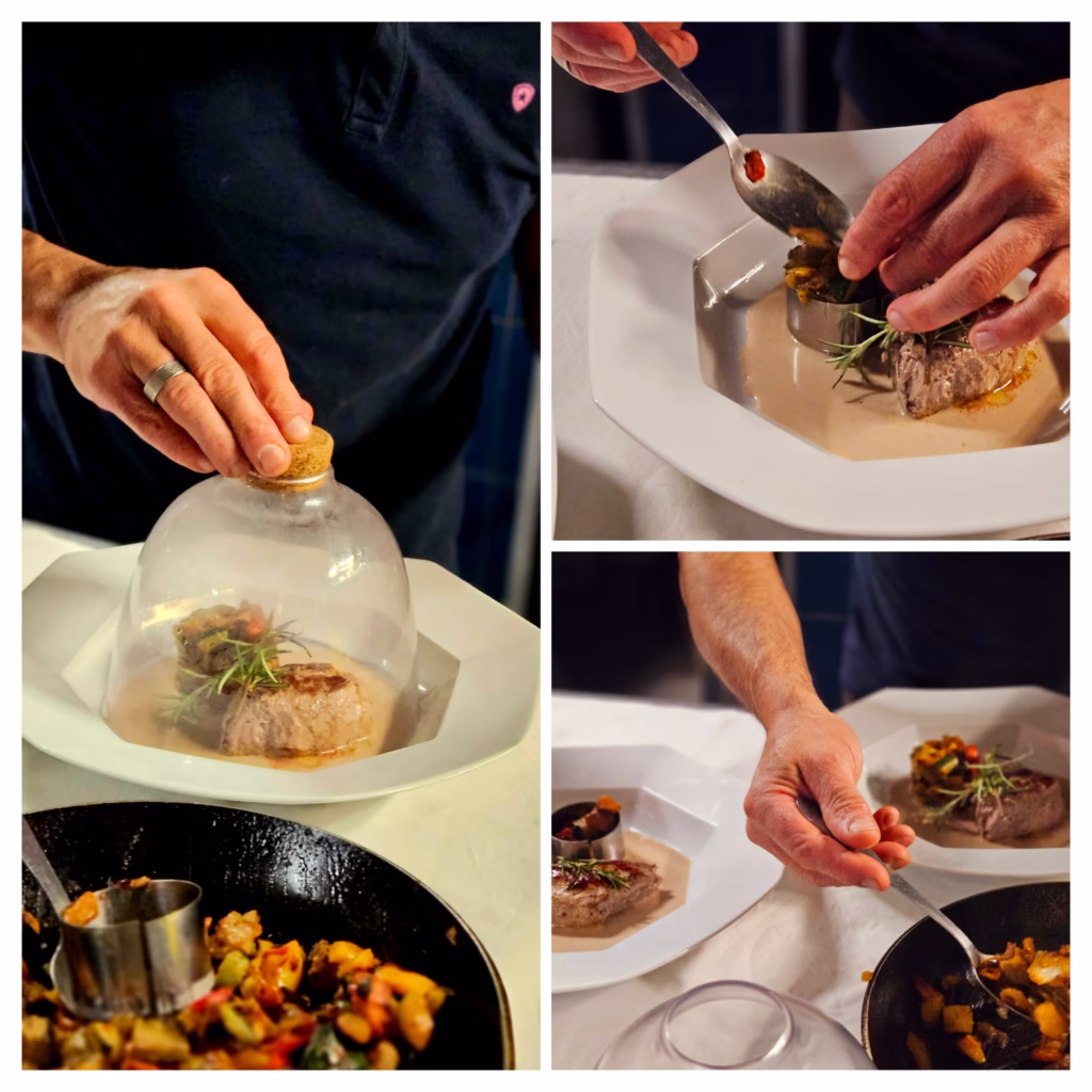 Cuisine aux suites du bouddha bleu