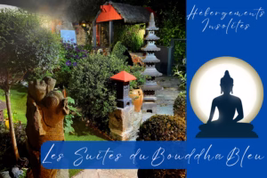 Love room suites bouddha bleu Morbihan