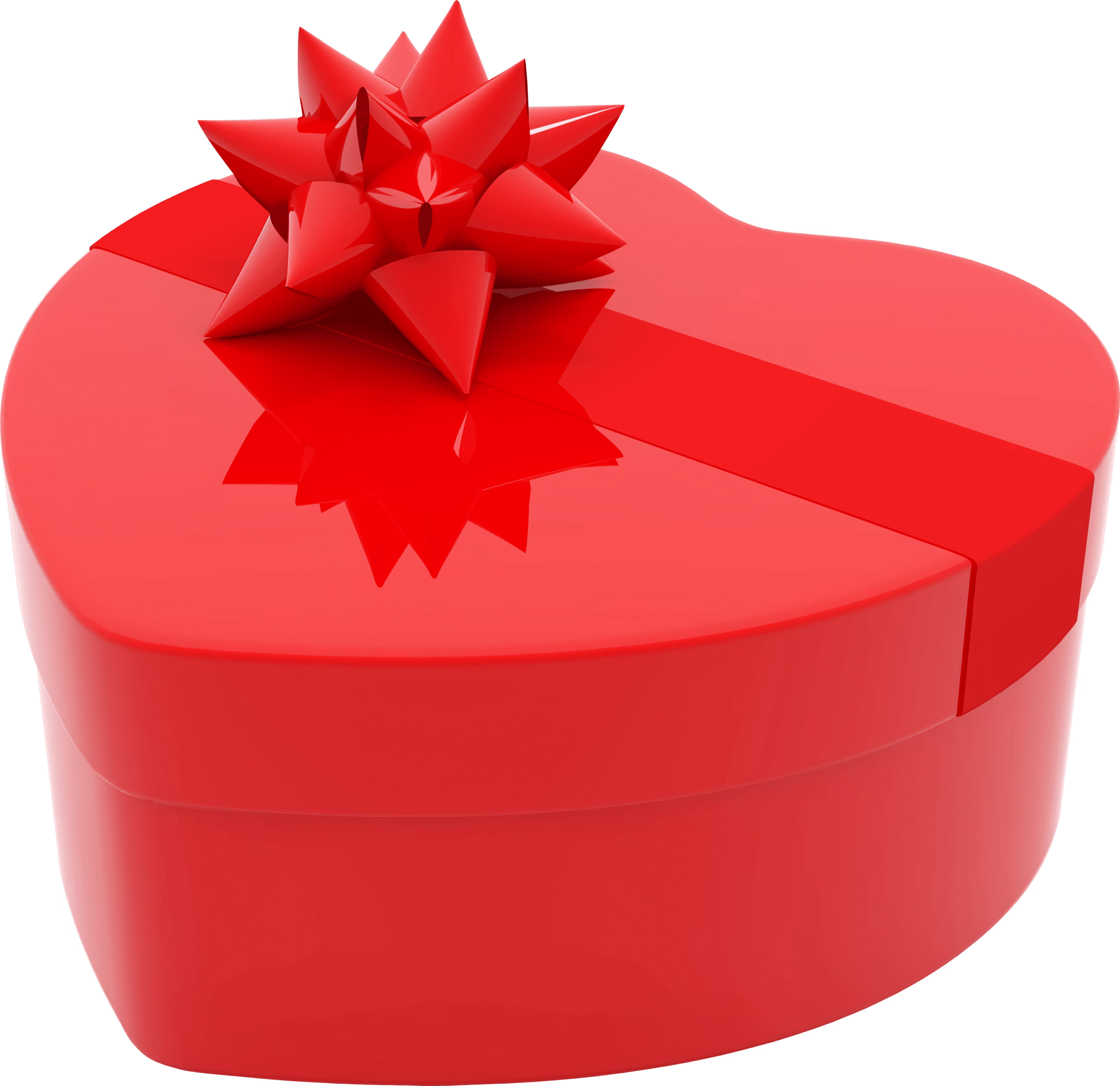 Cœur rouge romantique